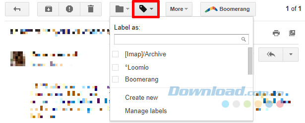 Nhãn trong Gmail
