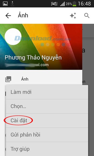Hướng dẫn sao lưu ảnh, video từ điện thoại Android lên Google Photos