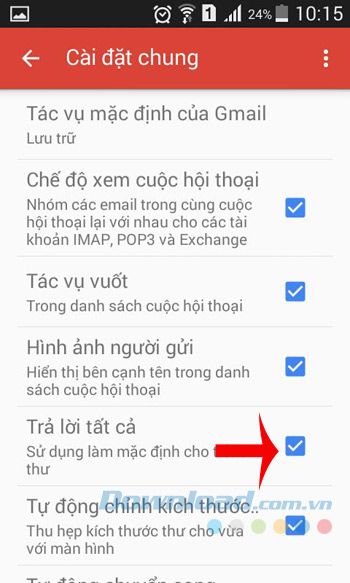 Trả lời email