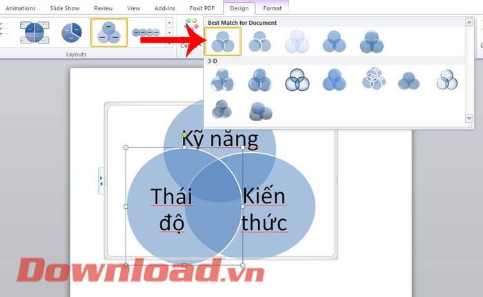 Chọn kiểu sơ đồ