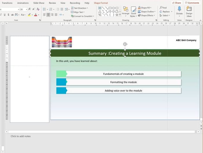 Slide tổng kết bài học