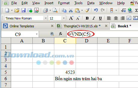 Hướng dẫn chuyển đổi số thành chữ trong Excel một cách nhanh chóng