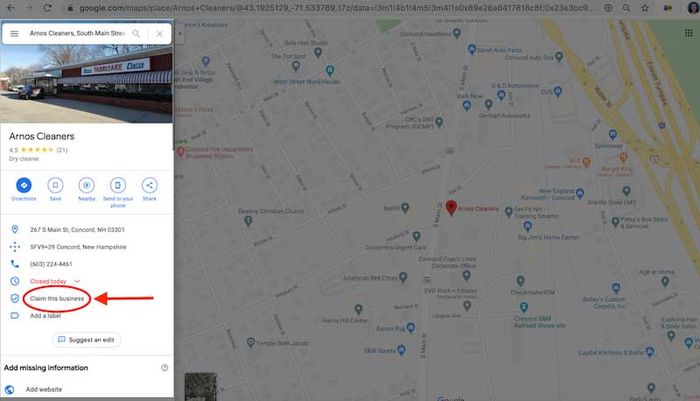 Xác thực doanh nghiệp trên Google Maps