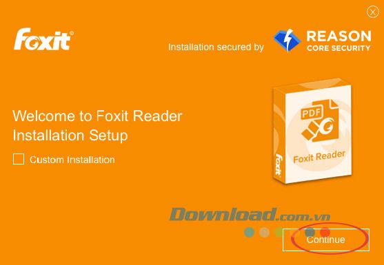 Cài đặt Foxit Reader