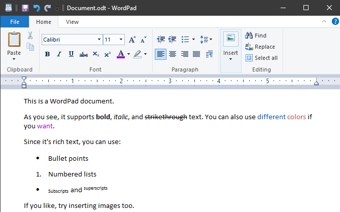 WordPad