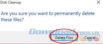 Xác nhận xóa các tệp