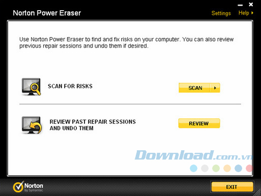 Norton Power Erase