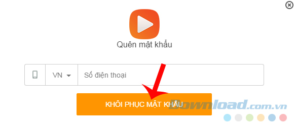 Nhập số điện thoại