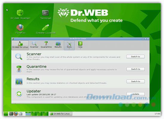 Dr. Web LiveDisk