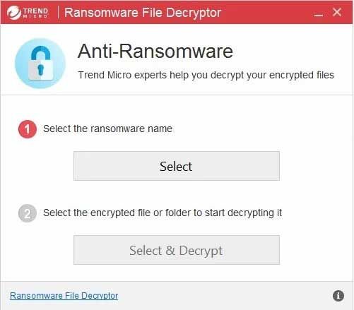 Công cụ giải mã ransomware