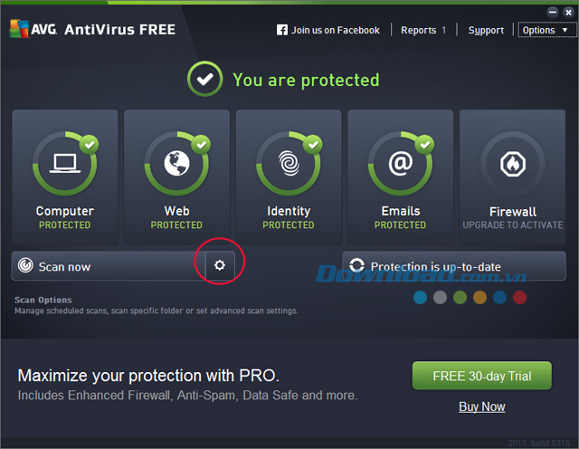 Hướng dẫn cài đặt và sử dụng AVG AntiVirus Miễn phí để tiêu diệt virus