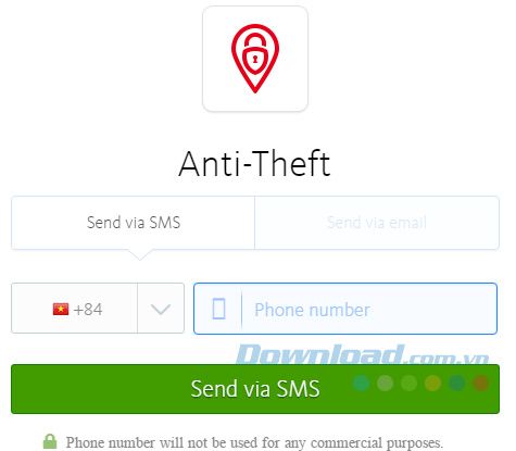 Tính năng chống trộm Avira Anti-Thief