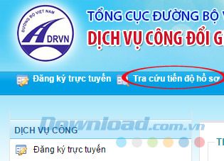 Kiểm tra tiến độ hồ sơ đổi giấy phép lái xe