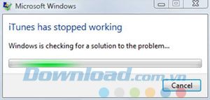Cách khắc phục vấn đề 'iTunes đã dừng hoạt động'