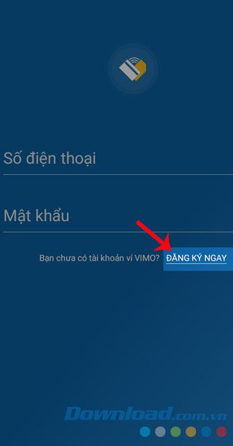 Chọn Đăng ký ngay
