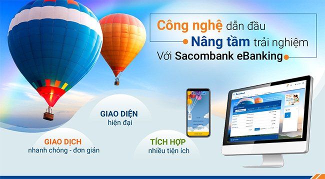 Ứng dụng di động của Sacombank