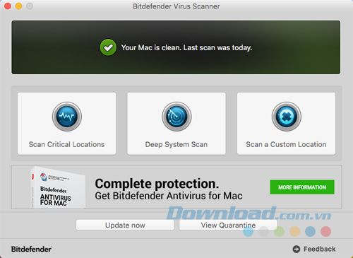 Bitdefender Virus Scanner