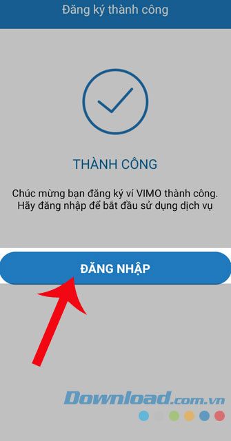 Bấm Đăng nhập
