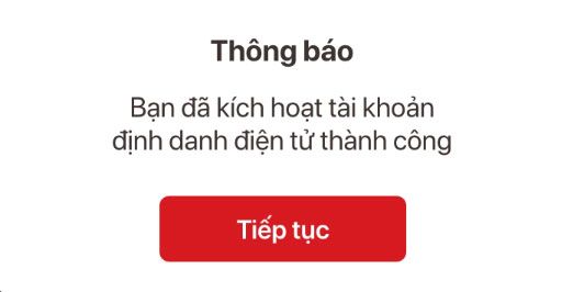 Kích hoạt thành công