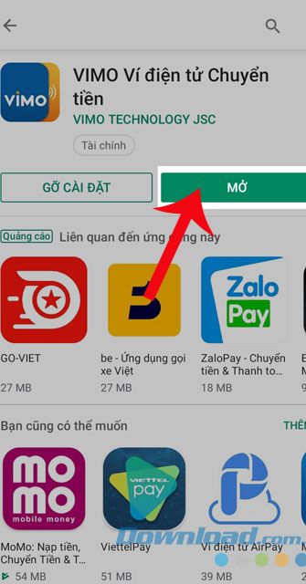 Chọn Cài đặt