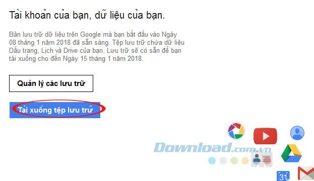 Mở email