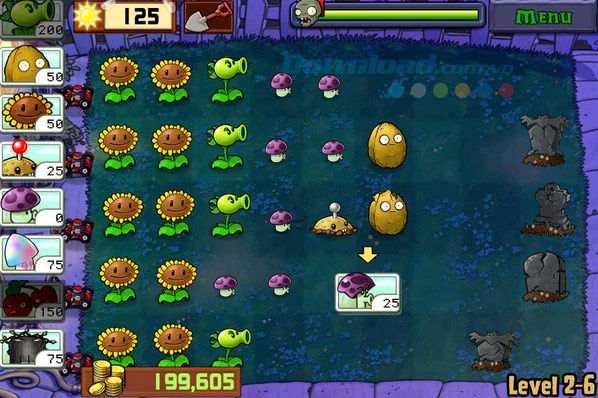 Bí quyết vượt qua tất cả các cấp độ trong trò chơi Plants vs. Zombies