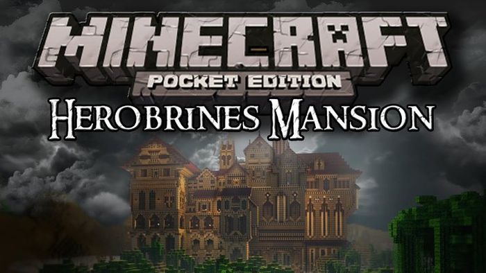 Bản đồ kinh dị Minecraft Ngôi Biệt Thự của Herobrine