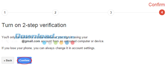 Hướng dẫn kích hoạt bảo mật 2 bước cho Google Mail