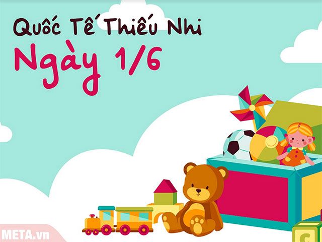 Thiệp chúc mừng Ngày 1/6