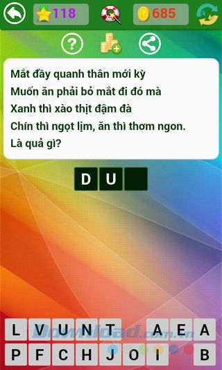 Đáp án cho trò chơi Đố vui dân gian - Phần 4