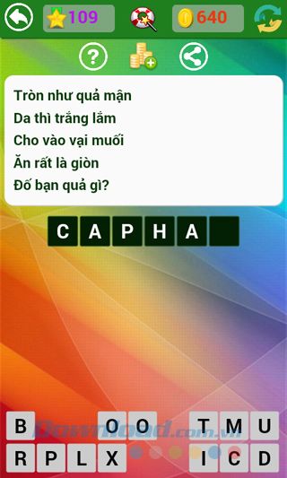 Đáp án của trò chơi Đố vui dân gian - Phần 4