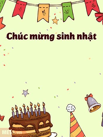 Thiệp sinh nhật tặng con yêu với tình cảm đặc biệt