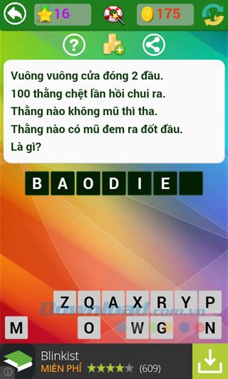 Đáp án trò chơi Đố vui dân gian - Phần 1