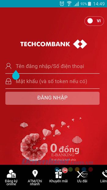 Đăng nhập F@st Mobile