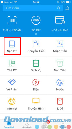 Zalo Pay - Dịch vụ thanh toán tiện lợi.