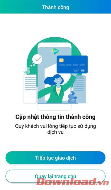 Thông tin cá nhân đã được xác minh