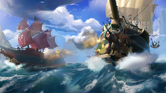 Trải nghiệm chơi trong sea of thieves