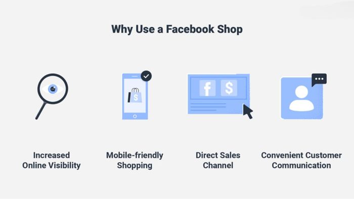 Những tính năng nổi bật của Facebook Shop