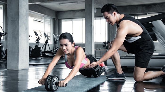 Tập gym hiệu quả giúp cơ thể phát triển cơ bắp và tăng cân