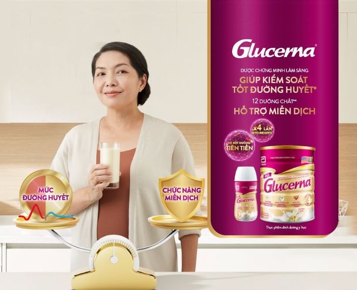 Glucerna là sữa được ưa chuộng cho bệnh nhân tiểu đường ngày nay