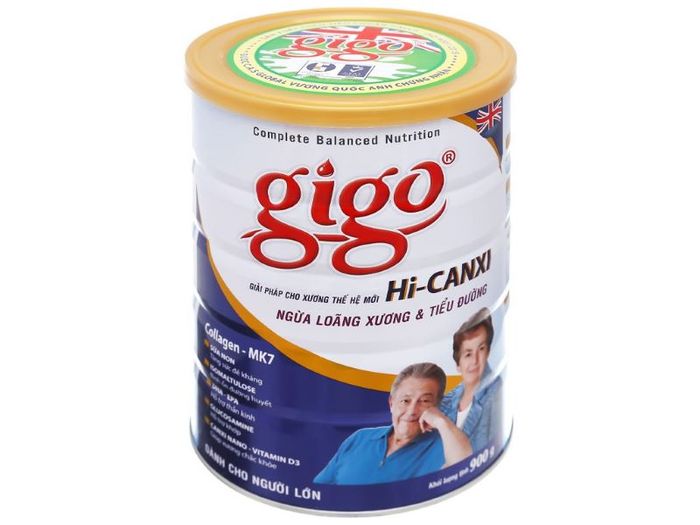 Sữa Gigo Hi-Canxi giúp phòng ngừa loãng xương và tiểu đường