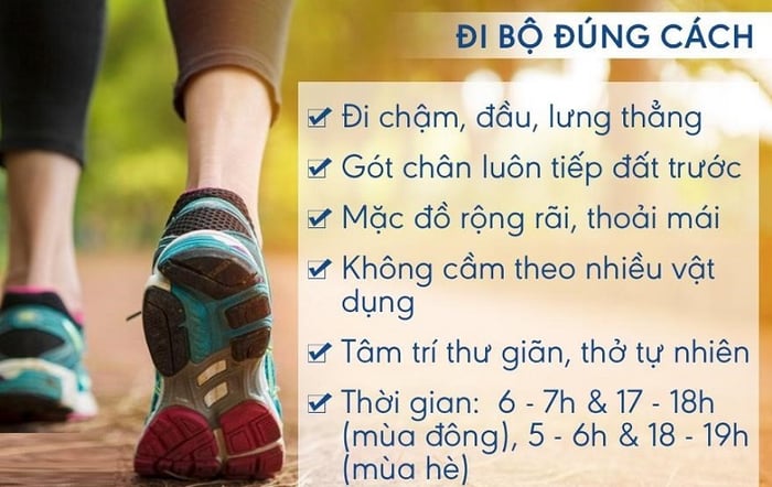 Những điều cần lưu ý khi đi bộ cho người mắc bệnh thoát vị đĩa đệm