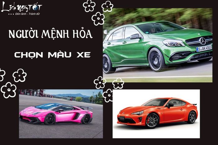 Chọn xe màu xanh lá cây, tươi mới và ít hư hỏng hơn.