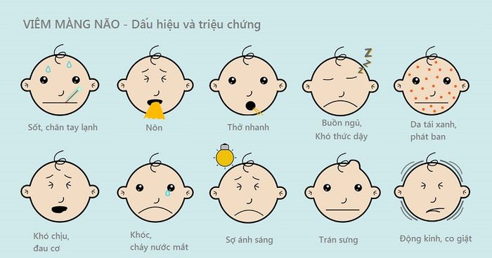 triệu chứng viêm màng não ở trẻ sơ sinh