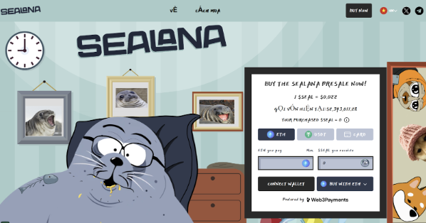 Sealana: Đồng Meme Coin Bùng Nổ Tiếp Theo Trên Solana