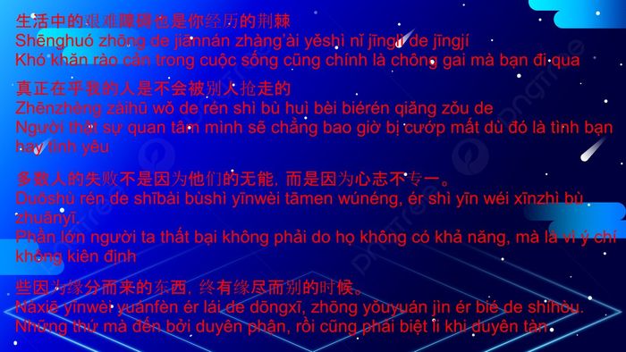 Những câu nói hay bằng tiếng Trung