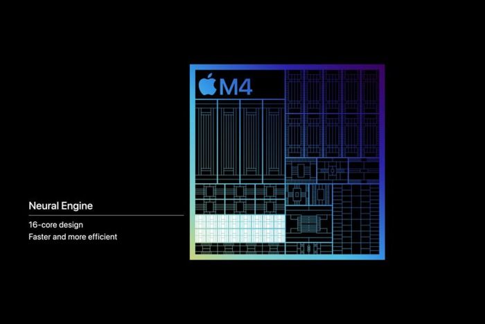 Neural Engine trên chip M4 có thể xử lý đến 38 nghìn tỷ phép tính mỗi giây