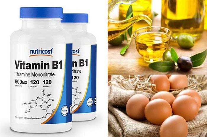 Sử dụng Vitamin B1, trứng gà và dầu oliu để dưỡng ẩm và chống lão hóa cho da