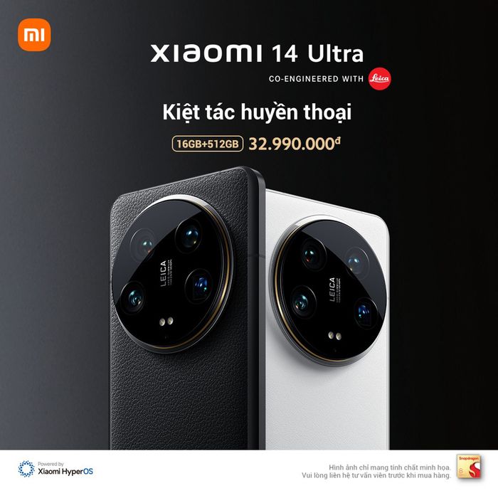 Giá bán Xiaomi 14 Ultra tại Việt Nam