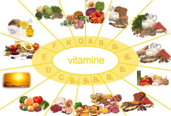 Nên ăn nhiều loại thực phẩm để cung cấp đủ Vitamin cho cơ thể